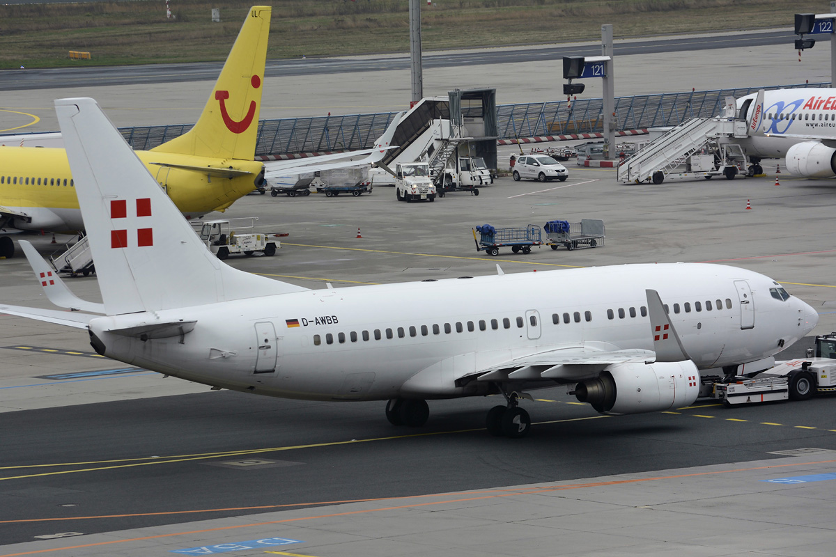 D-AWBB · Boeing 737-7CN(WL) BBJ · (FRA / EDDF)