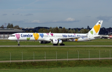 D-ABON · Boeing 757-330 · (STR / EDDS)