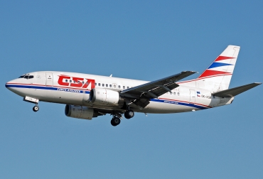 OK-XGB (26540) 1992 Boeing 737-55S