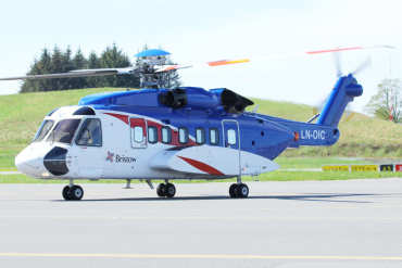 LN-OIC (92-0197) 2013 Sikorsky S-92A