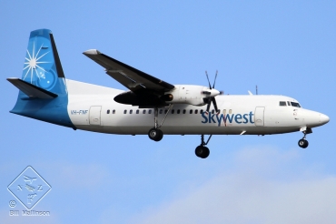 VH-FNF, (cn 20200), Fokker 50