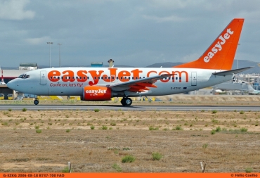 G-EZKG · Boeing 737-73V · (FAO / LPFR)