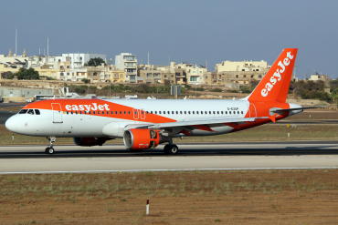 G-EZUP · Airbus A320-214 · (MLA / LMML)