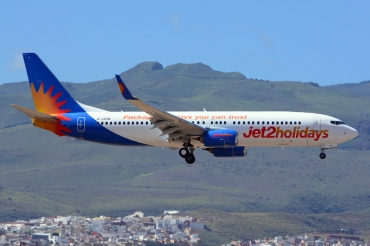 G-JZHN · Boeing 737-8MG(WL) · (LPA / GCLP)