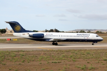 9A-BTE · Fokker 100 · (MLA / LMML)