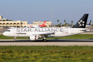D-AIZM · Airbus A320-214 · (MLA / LMML)