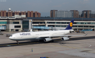 D-AIGO · Airbus A340-313 · (FRA / EDDF)