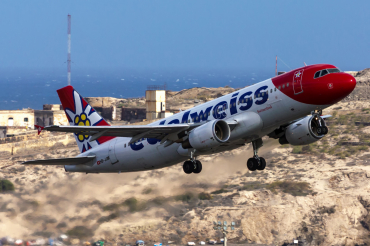 HB-JJM · Airbus A320-214 · (LPA / GCLP)