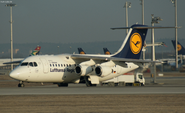 D-AVRJ · British Aerospace Avro RJ85 · (MUC / EDDM)