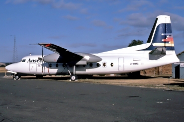 VH-MMS (cn 10139) Fokker F27-200