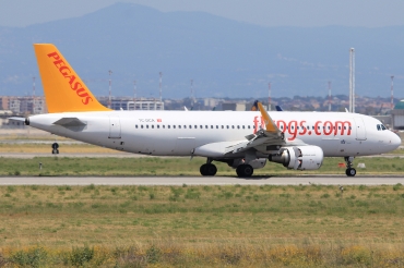 TC-DCA · Airbus A320-214(WL) · (FCO / LIRF)