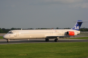 LN-RMM · McDonnell Douglas MD-82 · (MAN / EGCC)