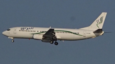 5A-WAC (cn 26531) Boeing 737-4B6