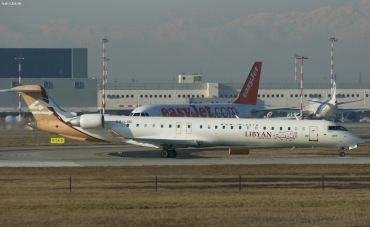 5A-LAB · Bombardier CRJ-900ER · (MXP / LIMC)
