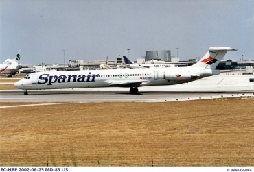 EC-HBP (49629) 1989 McDonnell Douglas MD-83