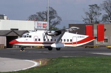 G-BKSV · Short 330-100 · (GLA / EGPF)