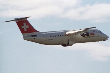 HB-IXX (E03262) British Aerospace Avro RJ100