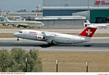 HB-IYY (E3339) 1998 British Aerospace Avro RJ100