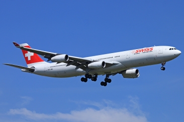 HB-JML, (cn 263), Airbus A340-313