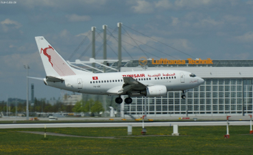 TS-IOK (29496) 1999 Boeing 737-6H3