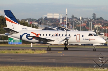 VH-PRX · Saab 340B · (SYD / YSSY)
