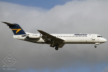 VH-XWM (cn 11276) Fokker 100