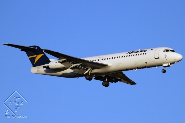 VH-XWP (cn 11281) Fokker 100