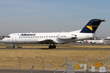VH-QQX (cn 11571) Fokker 70