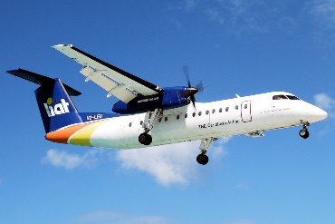 V2-LEU · Bombardier Dash 8-311 · (SXM / TNCM)