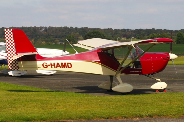 G-HAMD · Aeropro Eurofox 3K · (EGBO)