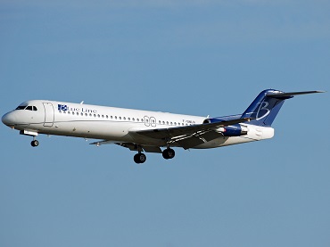 F-GNLH (cn 11311) Fokker 100