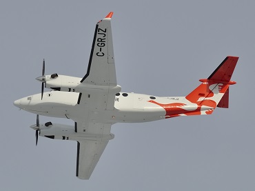 C-GRJZ (FL-285) 2000 Beechcraft B300