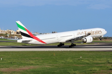 A6-EGU · Boeing 777-31H/ER · (MLA / LMML)