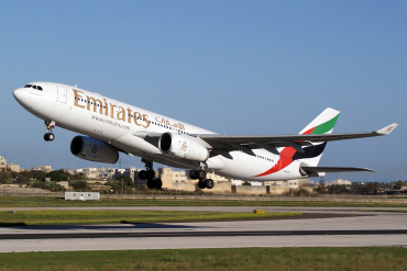 A6-EKY · Airbus A330-243 · (MLA / LMML)
