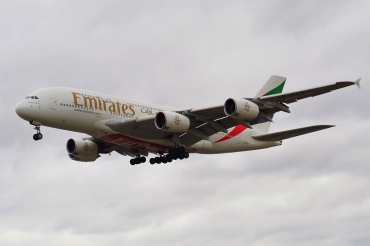 A6-EUA · Airbus A380-861 · (LHR / EGLL)
