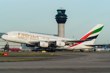 A6-EDT · Airbus A380-861 · (MAN / EGCC)
