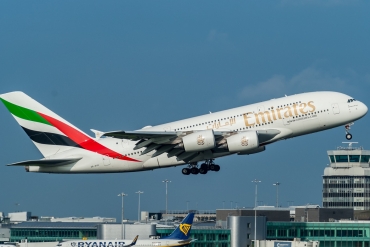 A6-EUC · Airbus A380-861 · (MAN / EGCC)