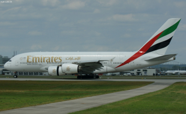 A6-EOZ (210) 2016 Airbus A380-861