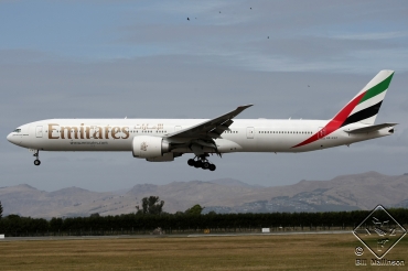 A6-ECF · Boeing 777-31H/ER · (CHC / NZCH)