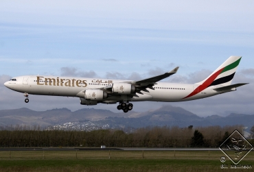A6-ERG · Airbus A340-541 · (CHC / NZCH)