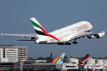 A6-EUE · Airbus A380-861 · (SYD / YSSY)