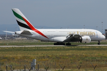 A6-EEA · Airbus A380-861 · (FCO / LIRF)