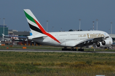 A6-EEA · Airbus A380-861 · (FCO / LIRF)