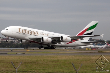 A6-EDM · Airbus A380-861 · (SYD / YSSY)