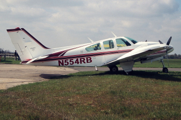 N554RB (TE-1141) 1978 Beechcraft 95-D55 Baron