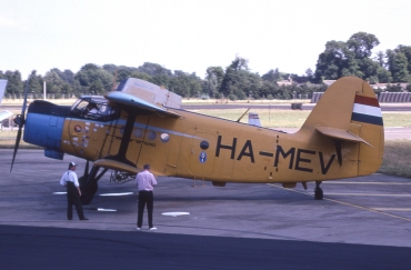 HA-MEV · Antonov (PZL-Mielec) An-2 · (FFD / EGVA)
