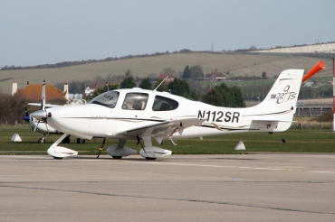 N112SR · Cirrus SR22 GTS · (ESH / EGKA)