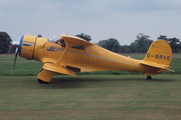 G-BRVE · Beech D17S · (EGTH)