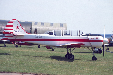 G-BVOK · Yakovlev Yak-52 · (EGSU)