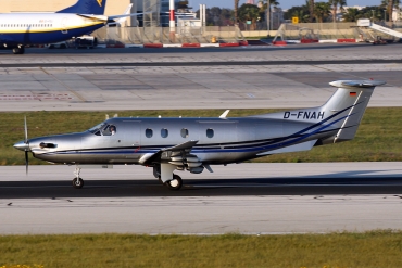 D-FNAH · Pilatus PC-12/47E · (MLA / LMML)